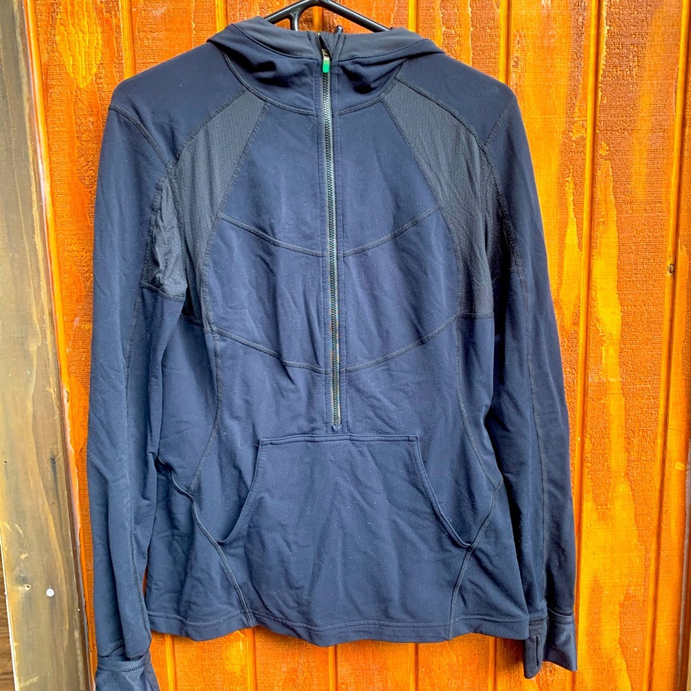Lululemon technical cold weather running shirt